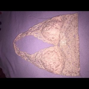 Pink bralette